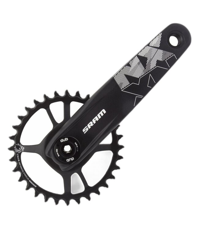 SRAM CRANKSET SRAM NX EAGLE 170x32 DM DUB XSYNC2 STL w/oCUPS BK 12s