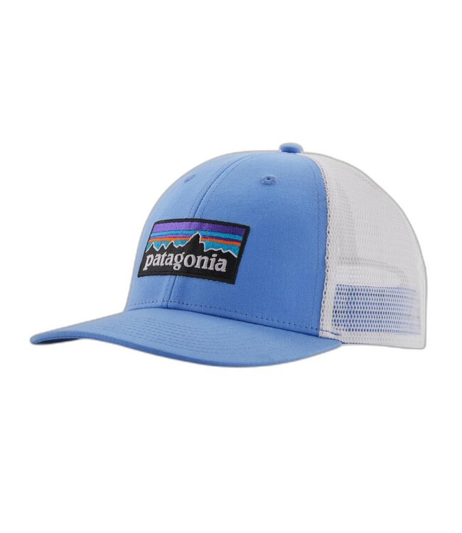 PATAGONIA P-6 Logo Trucker Hat Abundant Blue ALL