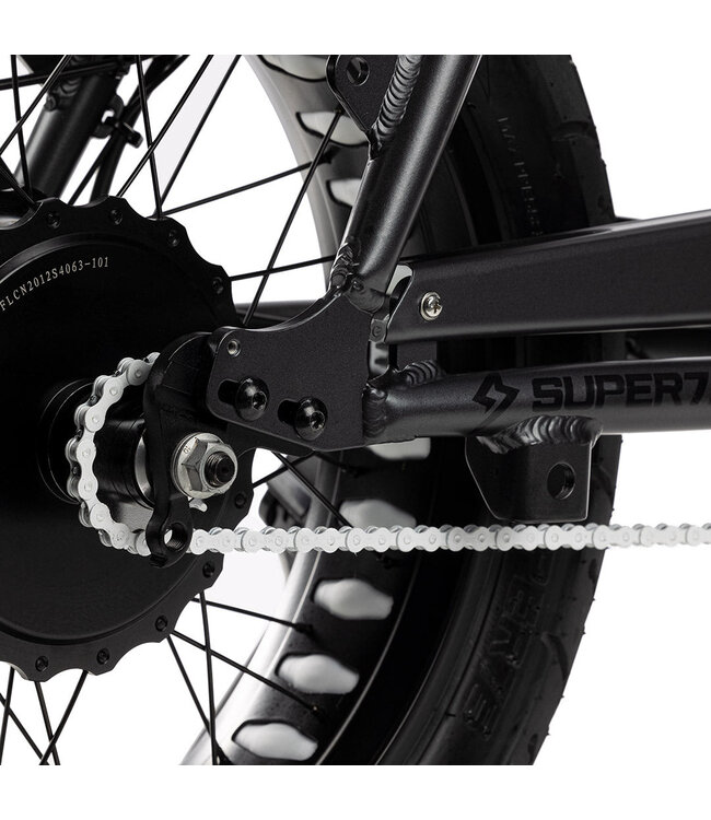 SUPER73 Super73 Colored Bike Chain Chain, ZX/Z-Miami, White