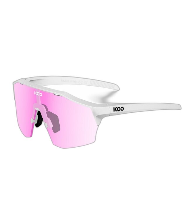 KOO Koo Alibi White Matt Photochromic Fuchsia  Large