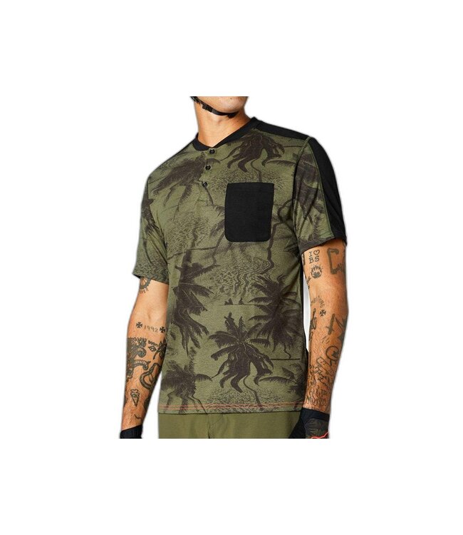 FOX RACING Fox  RANGER DR SS HENLEY [OLV GRN] L