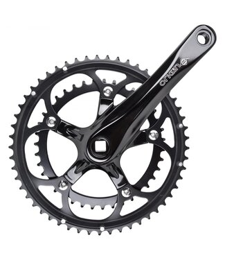CRANKSET OR8 P/P RD 172x53/39 SQ BLK