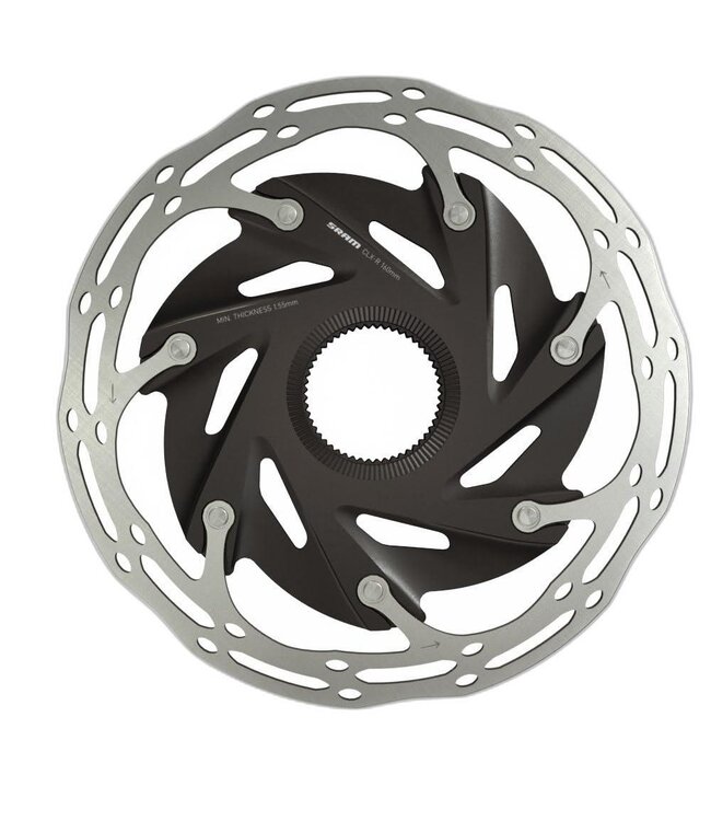 SRAM SRAM CenterLine X Disc Brake Rotor - 160mm, Center Lock, 1.85mm, Includes Internal Tooled Lockring