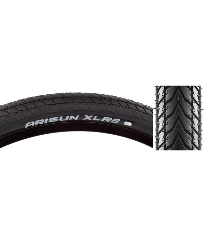 TIRE ARISUN XLR8 20x1-1/8 BK WIRE/60