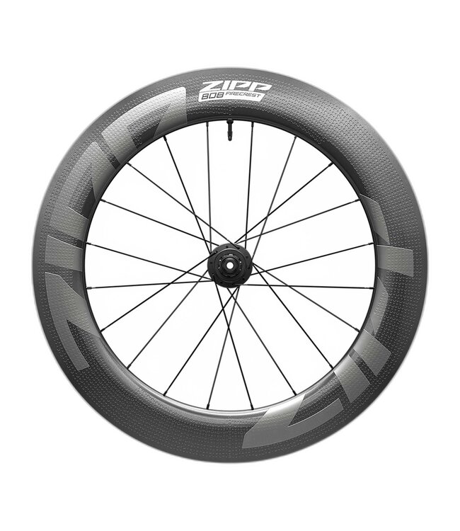 ZIPP AM 808 Firecrest Carbon Tubeless Disc Brake Center Locking 700c Rear 20Spokes SRAM 10/11sp 12x142mm Standard Graphic B1