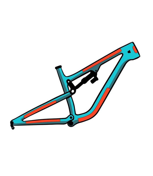 RideWrap Essential MTB Frame Protection Kit Matte