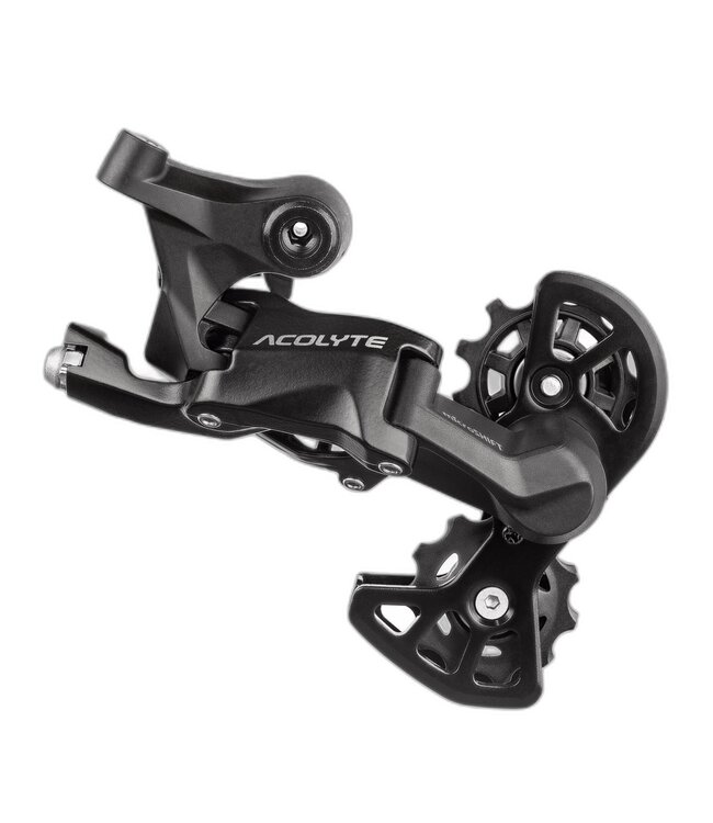 microSHIFT Acolyte Super Short Rear Derailleur - 8 Speed, Super Short Cage, Black