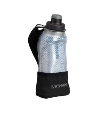 NATHAN Nathan Quick Squeeze Insulated Handheld 12oz Black/Gold