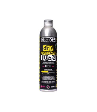Muc-Off Bio Dry Bike Chain Lube - 300ml, Aluminum Refill Bottle