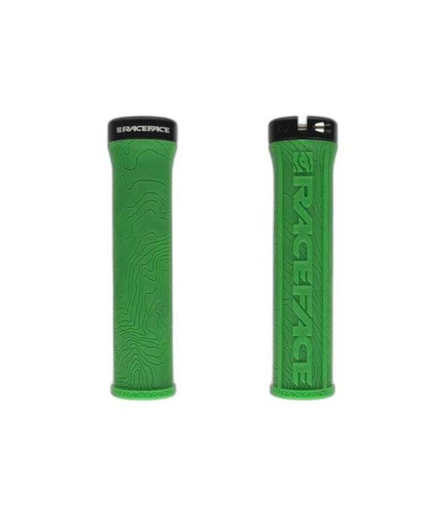 RaceFace Half Nelson Grips Green Lock-On