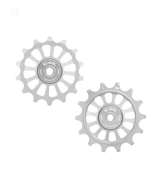 Kogel 14/14T Hybrid Ceramic Pulley Set SRAM 12, Cross - Blk