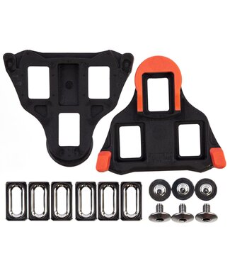 SHIMANO Pedal Part Shimano SM-SH10 SPD-SL 0Degree Cleat Set BK/RD