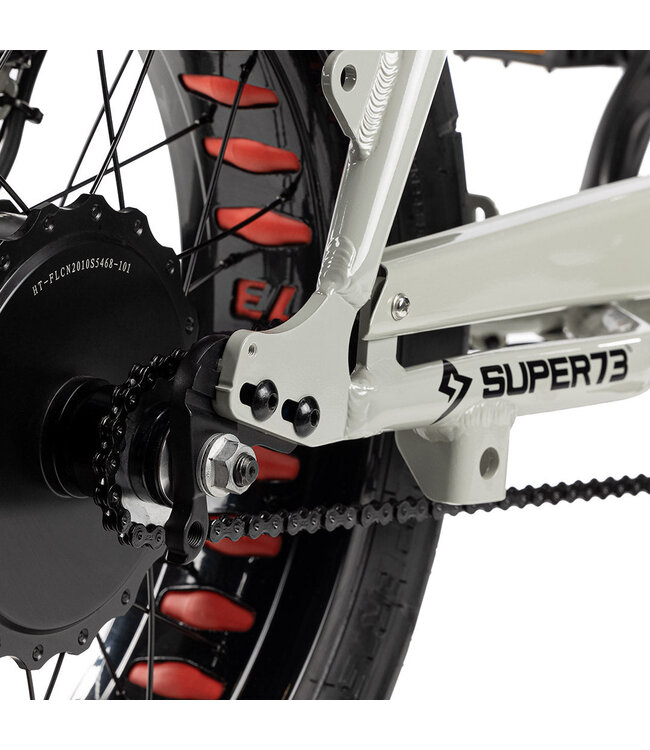 SUPER73 Super73 Colored Bike Chain Chain, ZX/Z-Miami, Black