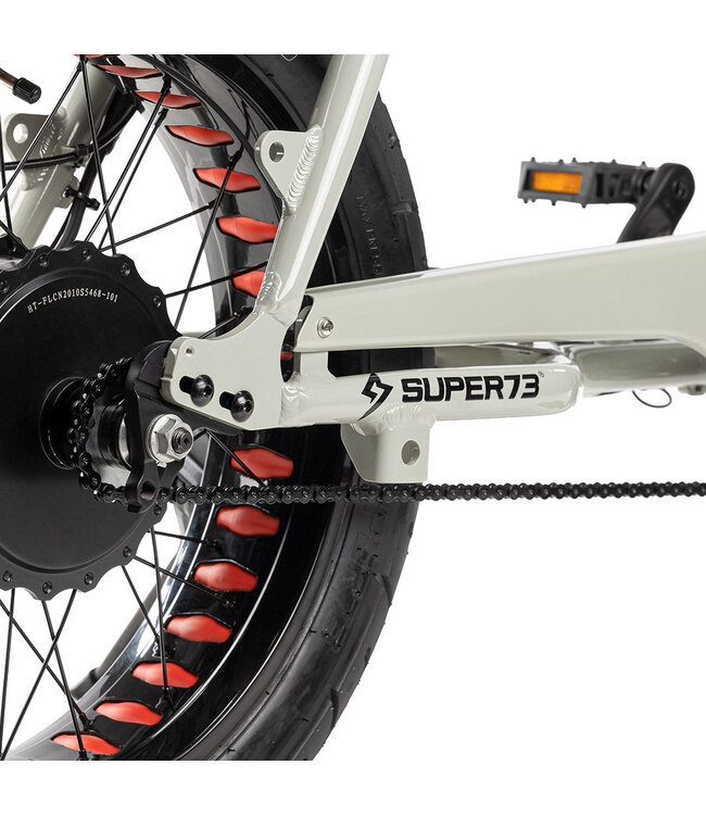 SUPER73 Super73 Colored Bike Chain Chain, ZX/Z-Miami, Black