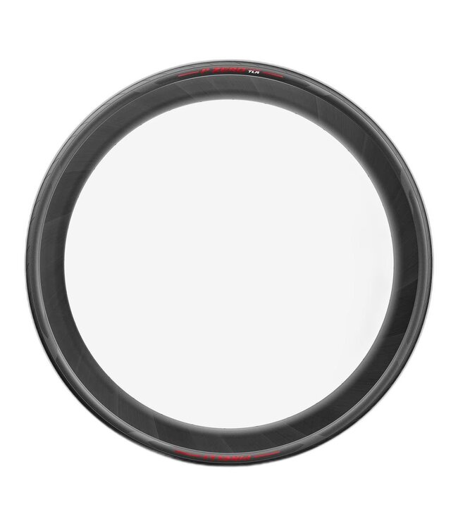 PIRELLI Pirelli PZero Race TLR Road Tire 700x28C Folding  Tubeless Ready  SmartEVO TechWALL+ 120TPI  Red