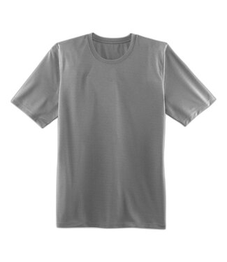 BROOKS Brooks Podium Short Sleeve Light Grey Men's Small