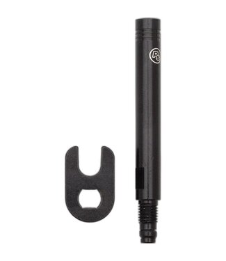 Problem Solvers Presta Valve Extender: Removable Core 30mm Black