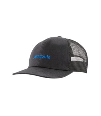 PATAGONIA Relaxed Trucker Hat Text Logo: Ink Black ALL
