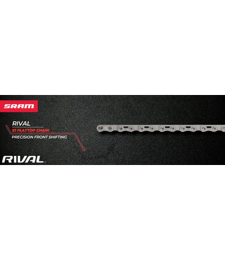 SRAM Sram Chain RIVAL E1 Flattop - 126Links with PowerLock - 12/13 s