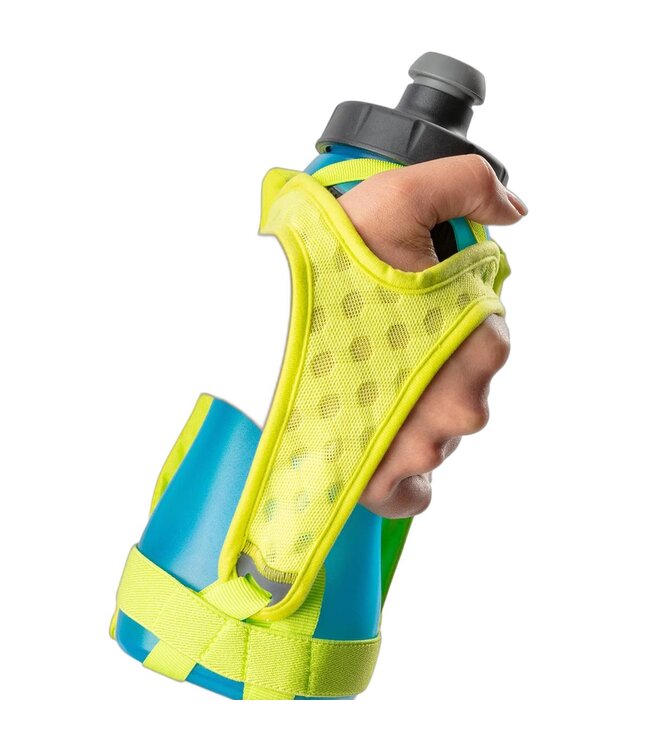 NATHAN Nathan Quick Squeeze 22oz Handheld Ribbon Red/White