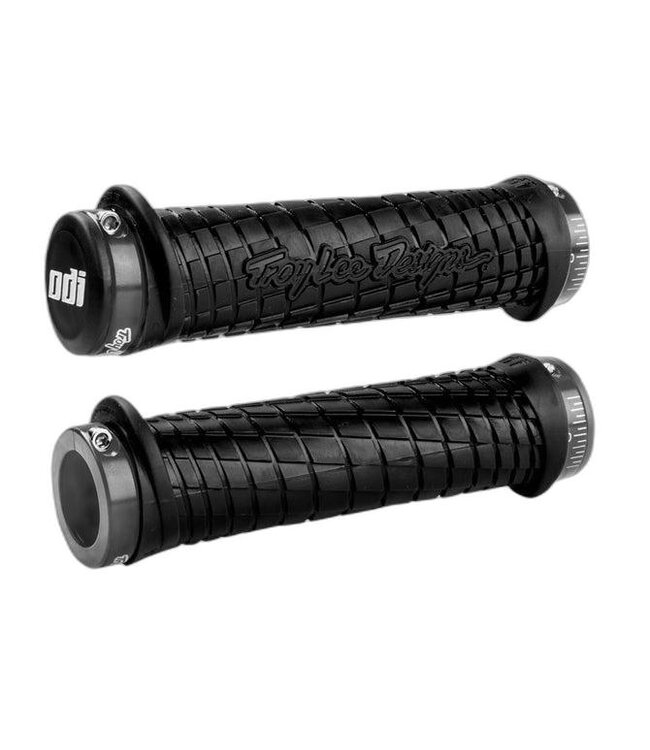 GRIPS ODI LOCKON BONUS MTN TROY LEE OR/BK w/CLAMP