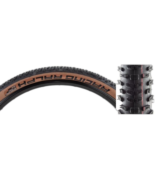 TIRE SWB RACING RALPH 29x2.35 EVO S-RACE BK/TAN ADDIX SPEED TLR FOLD