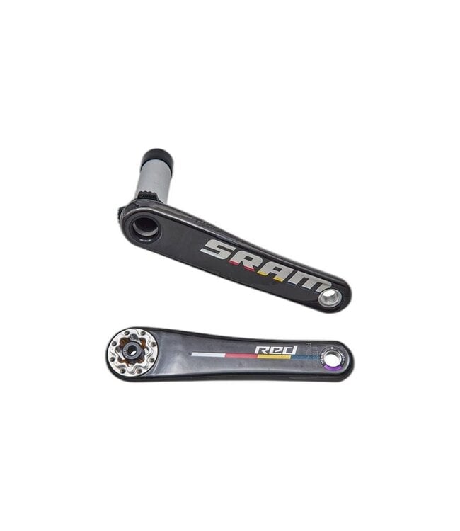 SPECIALIZED Specialized CRK SRAM RED E1, 170MM, L+R ARMS, CARBON, W/ CUSTOM BORA REDBULL DECAL (NO CHAINRINGS OR SPIDER) 170mm