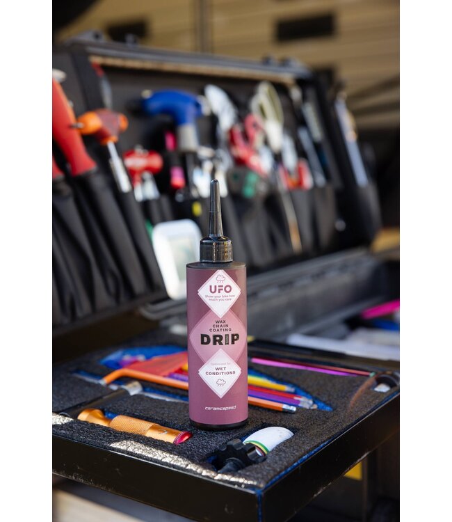 UFO Drip Wet Conditions Chain Lubricant 100ml