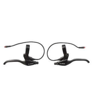 BRAKE LEVER CLK V ALY 801E PR BK w/SHUT-OFF