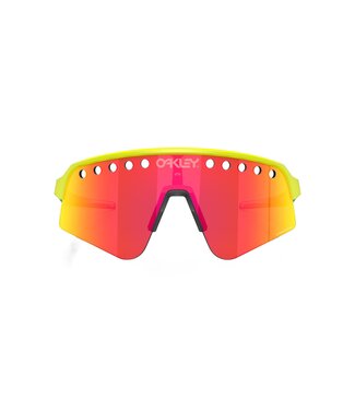 OAKLEY Oakley Sutro Lite Sweep Tennis Ball Yellow Prizm Ruby Sunglasses