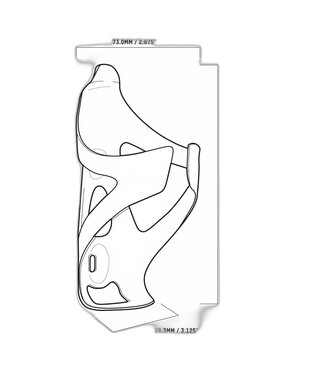 BLACKBURN Blackburn Camber UD Carbon Cage White