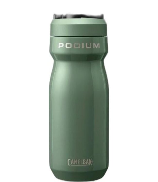 CAMELBAK Camelbak Podium Steel Water Bottle - 18oz, Moss