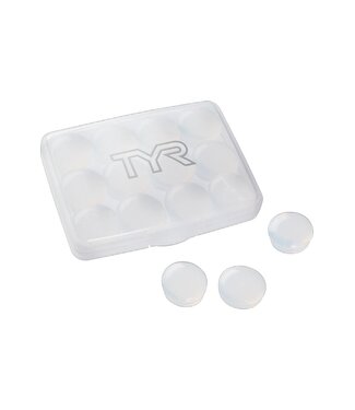 TYR TYR Adult soft Silicone Ear Plugs (12 pack)
