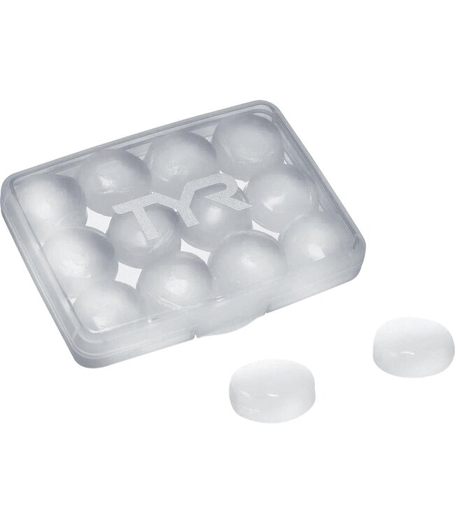 TYR TYR Adult soft Silicone Ear Plugs (12 pack)