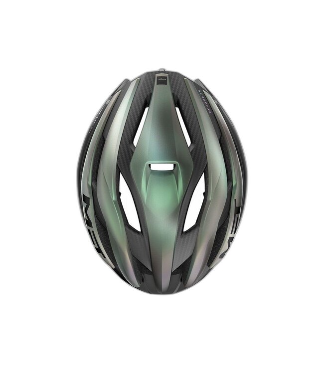 MET Trenta 3K Carbon MIPS Helmet - Red Iridescent  Medium