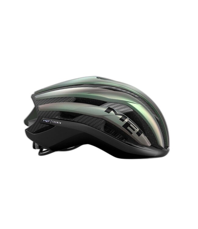 MET Trenta 3K Carbon MIPS Helmet - Red Iridescent  Medium
