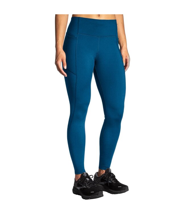 BROOKS Brooks Women's Moment Tight Nilegreen Medium