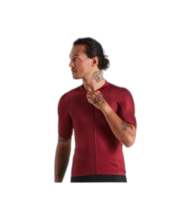 SPECIALIZED Specialized Men's SL Race Logo Short Sleeve Jersey  Maroon Small