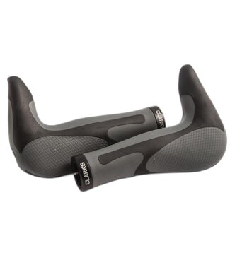 Clarks Lockon Ergo 205 with end bar Grips Gey