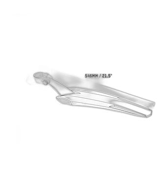 BLACKBURN Blackburn Splashboard Rear Fender - Black