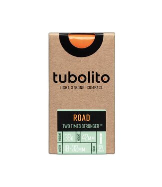 Tubolito Tubo Road 700 x 18-32mm Tube 80mm Presta Black