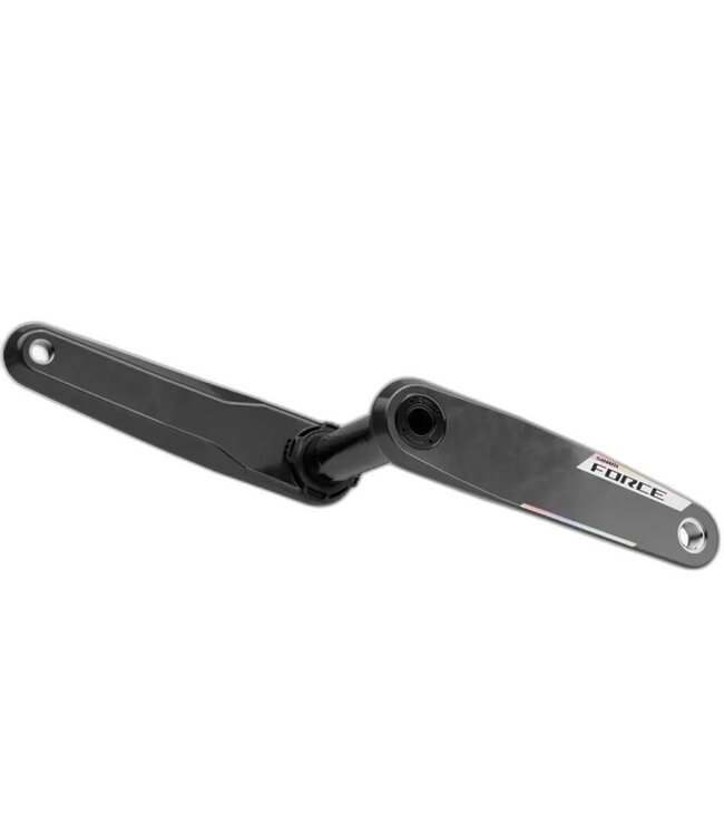 SRAM SRAM, Force E1 Crank Arm Assembly, Crank Arm, 165mm, DUB, BCD: Direct Mount SRAM 8 Bolt, Black