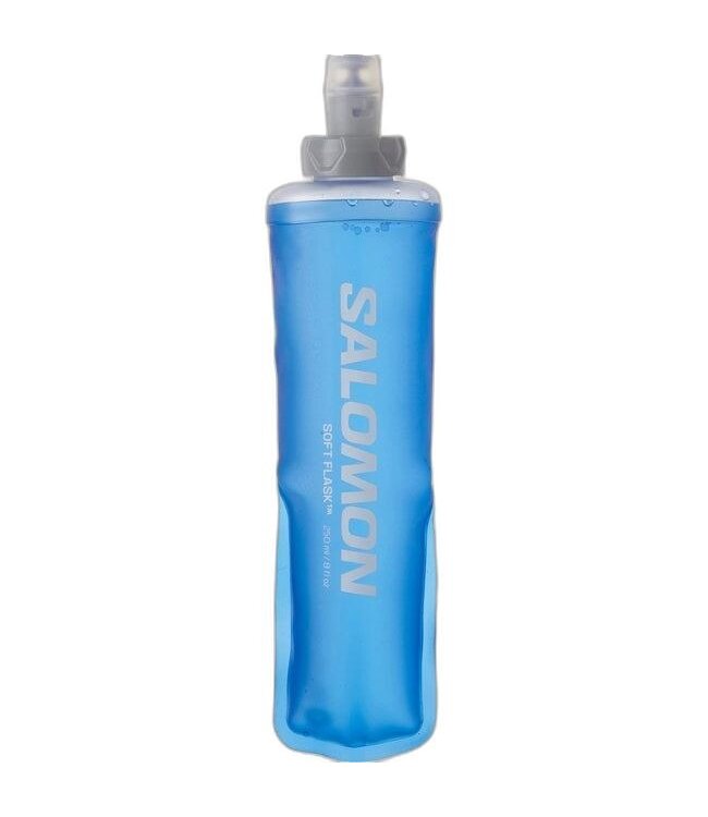 SALOMON Salomon Soft Flask 250ml/8oz 28 for Hiking and Trail Running, Slate Grey