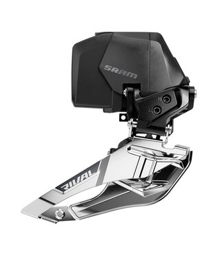 SRAM SRAM Rival AXS Front Derailleur - 2x12-Speed, Braze-on, (Battery Not Included), Black, E1