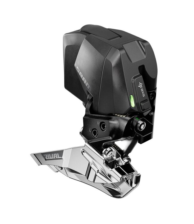 SRAM SRAM Rival AXS Front Derailleur - 2x12-Speed, Braze-on, (Battery Not Included), Black, E1
