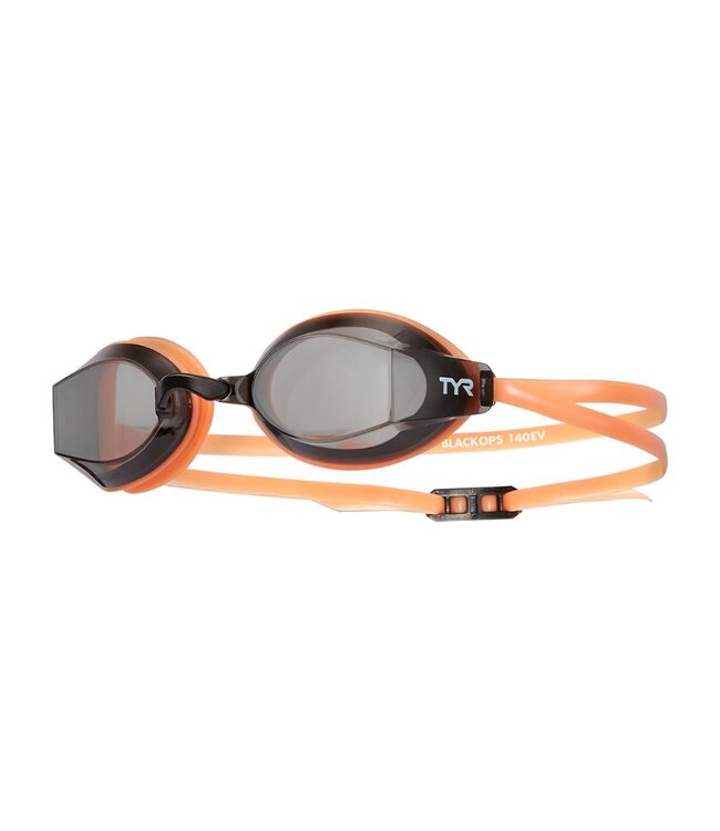 TYR TYR Adult Black Ops 140 EV Racing Goggles Racing Smoke / Orange