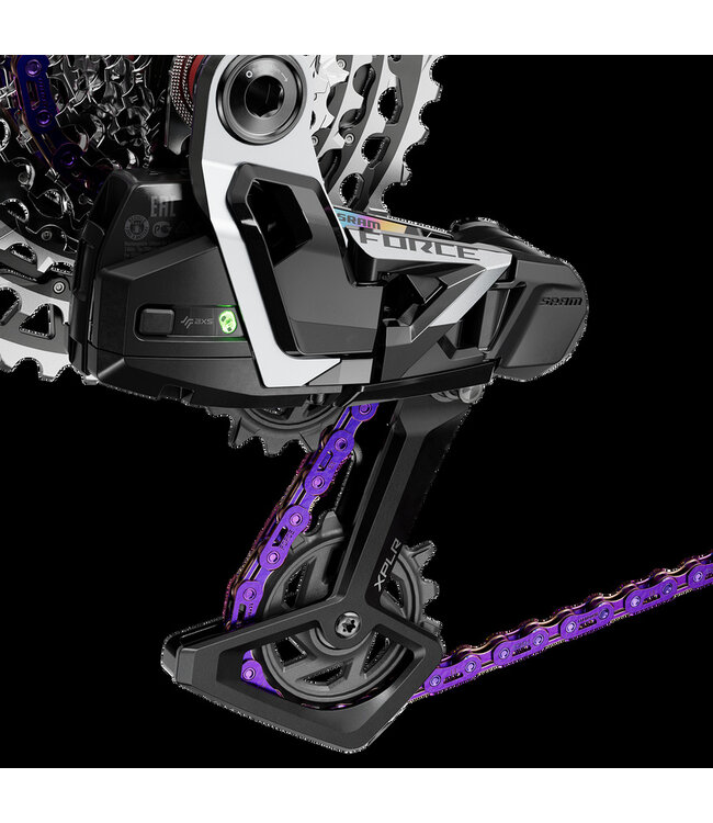 SRAM Sram CHAIN SRAM FORCE E1 AXS 12/13s 126L FLATTOP POWERLOCK PU (P)