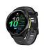 GARMIN Garmin Forerunner® 970 Carbon Gray DLC Titanium with Black Case and Black/Translucent Whitestone Band