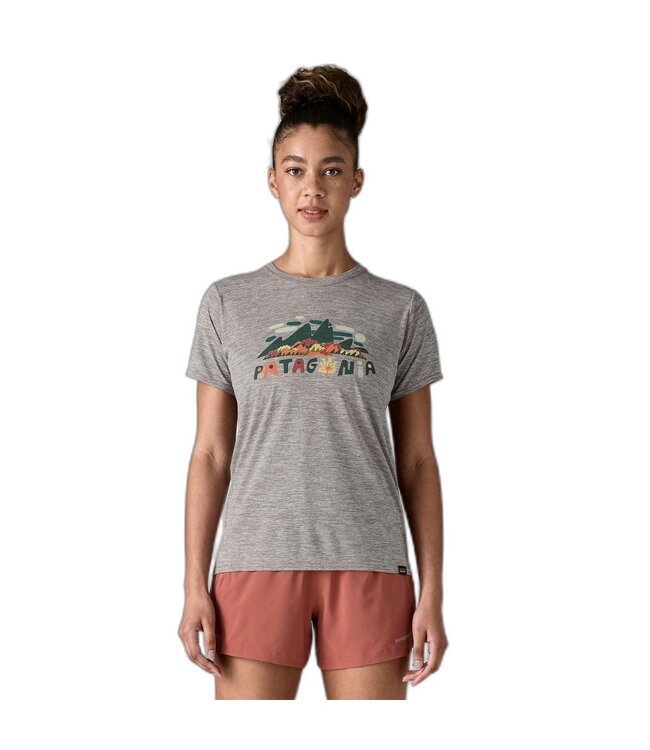 PATAGONIA W's Cap Cool Daily Graphic Shirt Unity Fitz: Pumice X-Dye M