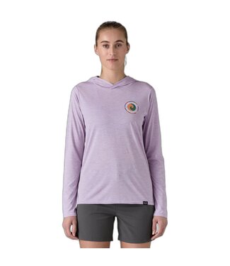 PATAGONIA W's Cap Cool Daily Graphic Hoody Unity Fitz: Foxglove Purple M